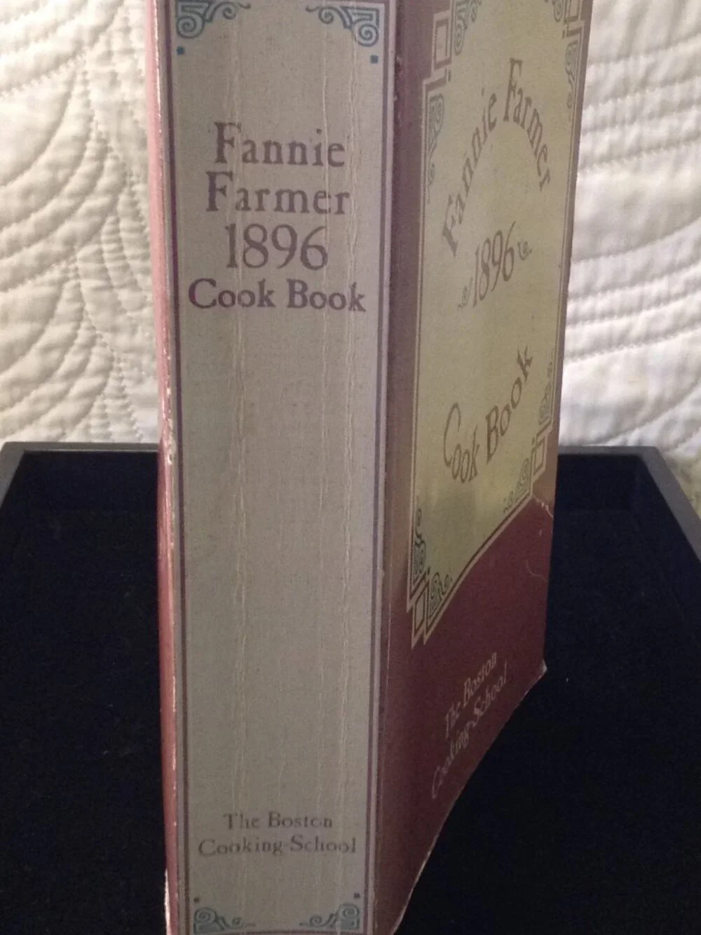 VTG 1996 Version of the Fannie Farmer 1896 Cookbook, Collectible Nostalgic Cabin